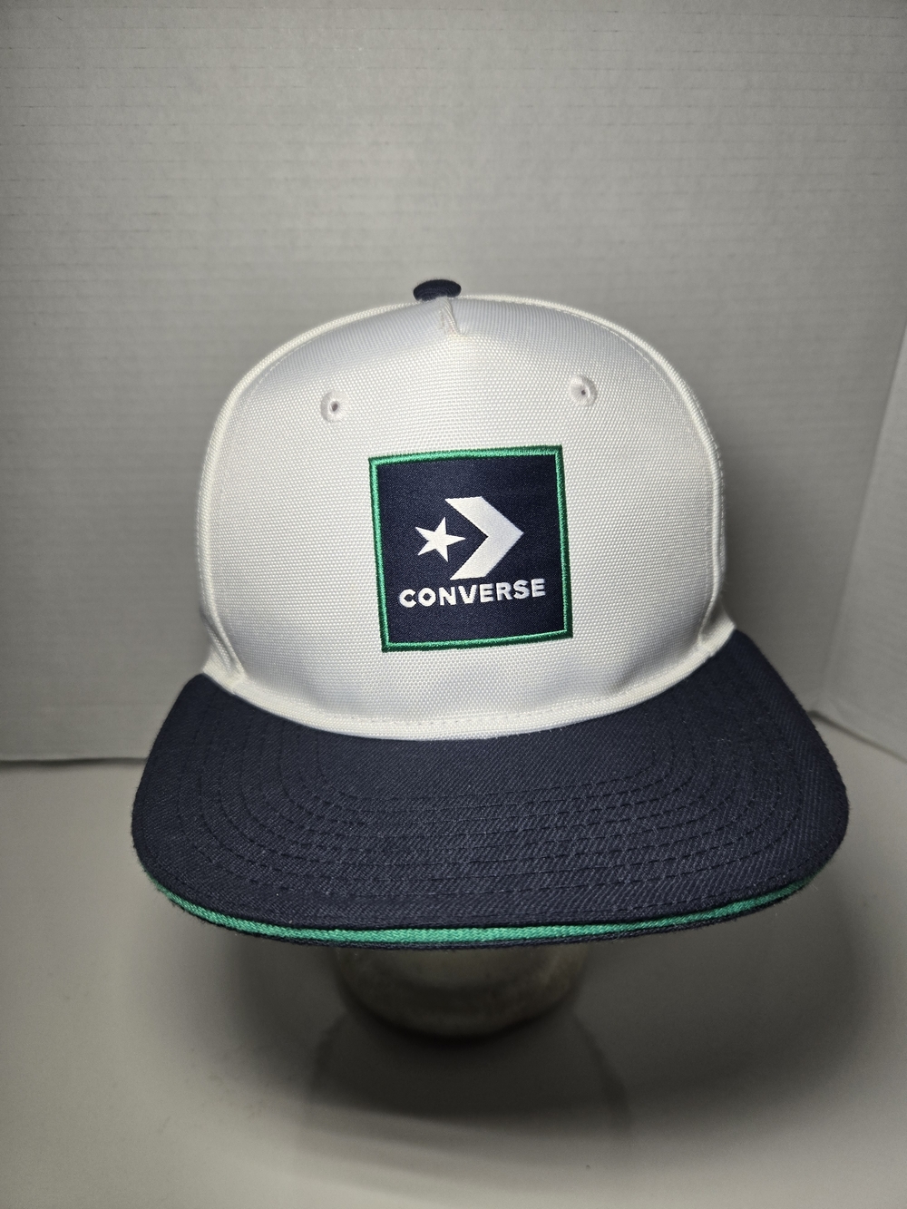 Youth Converse White, Navy  Strapback Hat